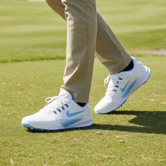 Nike Victory Pro 4 Golf Shoes Men's Size 9.5 Spiked Cleats New without Box - Picture 2 of 9